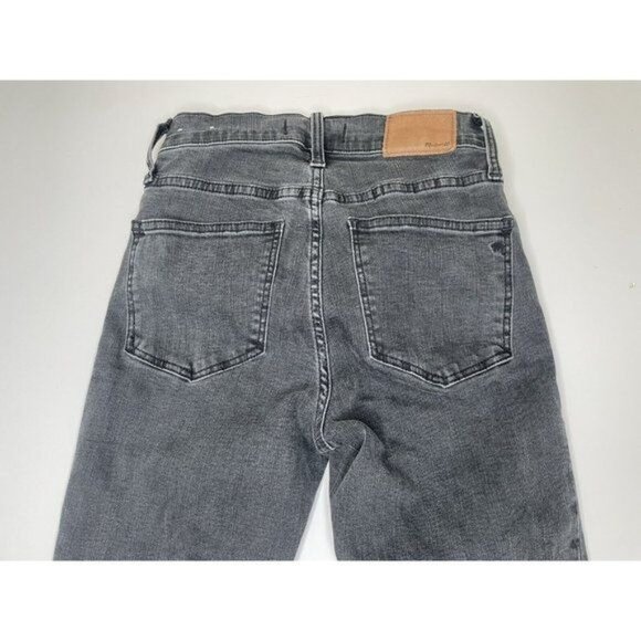 Madewell Cali Demi-Boot Jeans in Tobin Wash: Inset-Leg Edition raw hem 23x25 - Picture 8 of 11